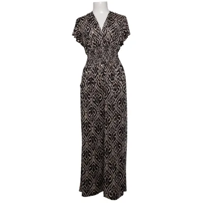 Jumpsuit (Schwarz, Beige, Gold) von Leana Mode