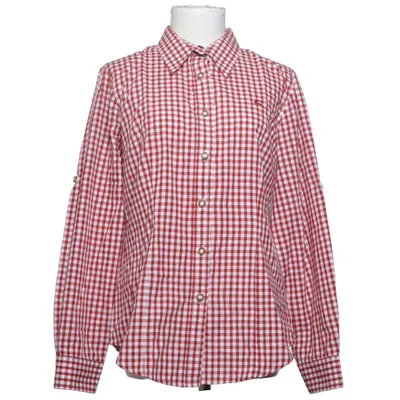Chemise (Rouge, Blanc) de Trachten Coton