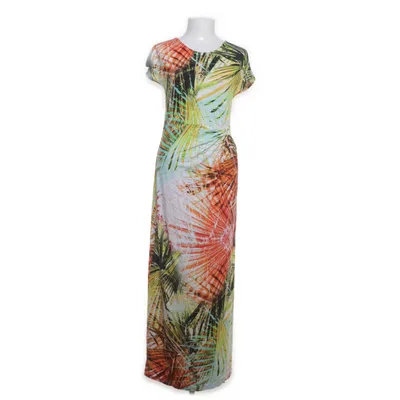 Maxi dress (Green, Multicolored) from Mingel Viscose, Elastane