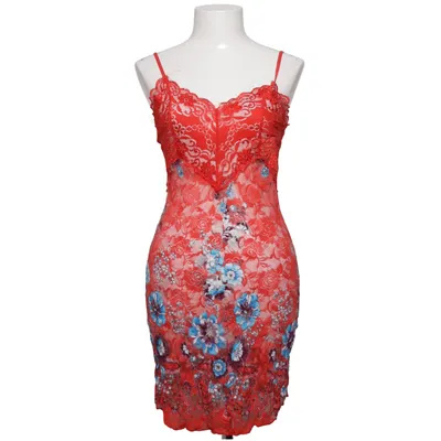Negligé (Rood, Meerkleurig) van Keni Elastaan, Polyamide