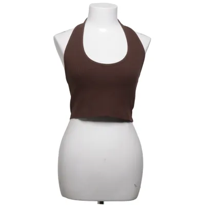 Halterneck top (Halterneck Rib Top) fra NLY Trend Bomuld, Elastan