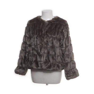 Jacket (Gray) from Zara Knit Acrylic, Wool