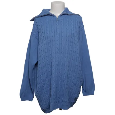 Strickpullover (Blau) von Pierre Cavallo Baumwolle