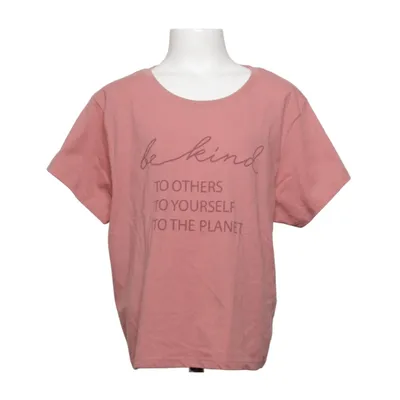 T-shirt (Roze) van Red & Blue Katoen, Polyester