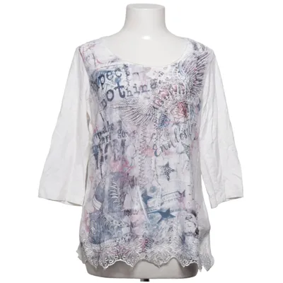Haut (Blanc, Multicolore) de Tredy Coton, Polyamide