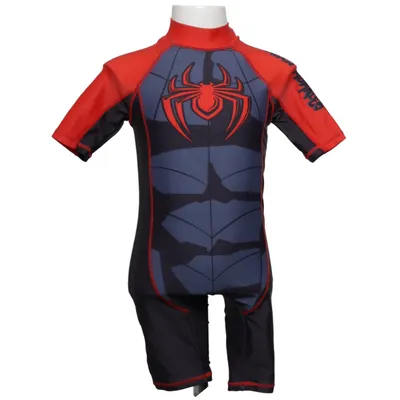 Badedragt (Sort, Rød, Grå) fra Marvel Elastan, Polyester