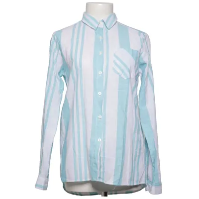 Shirt (Wit, Turquoise) van Ambar Katoen