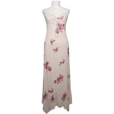 Maxi dress (Pink, Red) from Bershka Polyester