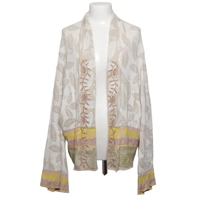 Kofta (Beige, Grön, Gul) från Gudrun Sjödén Bomull, Linne