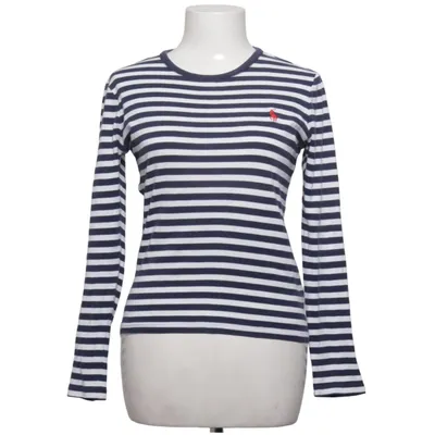 Langærmet t-shirt (Blå, Hvid) fra Ralph Lauren Sport Bomuld