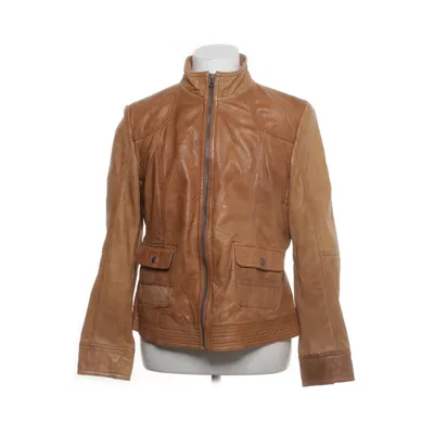 Leather jacket (Brown) from Street One Leather