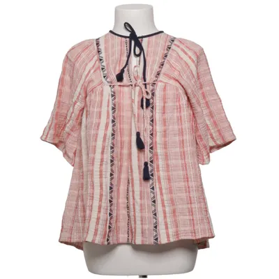 Top (Red, White, Multicolored) from Suncoo Cotton