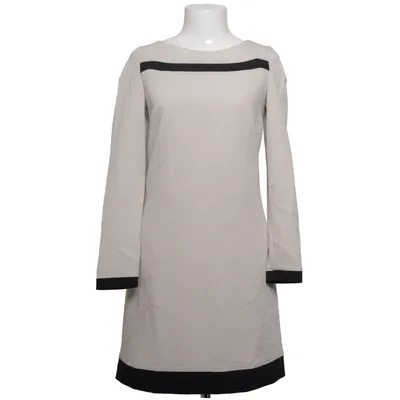 Kjole (Beige, Sort) fra Nife Elastan, Polyester, Viscose