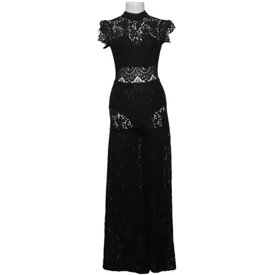 Byxdress (Svart) från Rare London Bomull, Polyamid, Polyester