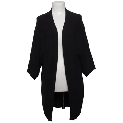 Strickjacke (Schwarz) von Donna Ricco Acryl, Baumwolle