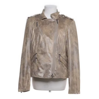 Bikerjack (Beige) van Airfield Polyester, Viscose