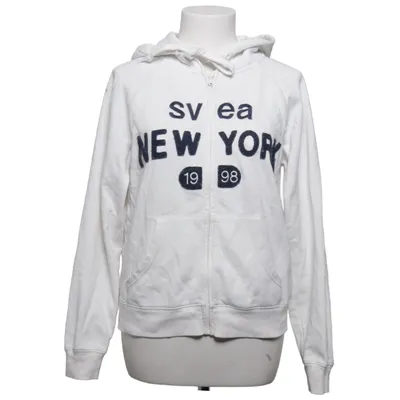 Huvtröja (Vit) från Svea Bomull, Polyester