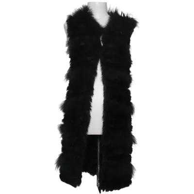 Outer vest (Black) from Kopenhagen by Andersen Fur, Polyester