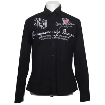 Chemise (Noir, Blanc) de Cipo & Baxx Coton, Élasthane
