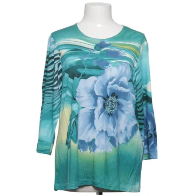 Long sleeve T-shirt (Blue, Green, Multicolored) from Atelier Creation Elastane, Viscose