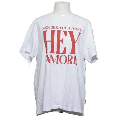 T-shirt (Blanc, Rouge) de The Slow Label Coton