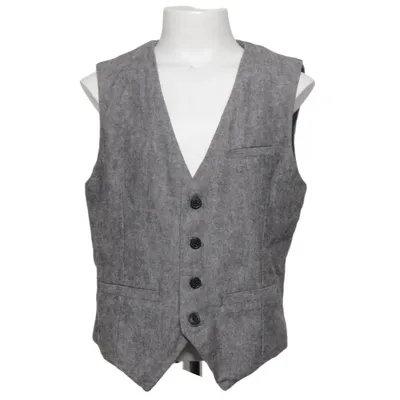 Gilet de costume (Gris) de H&M Coton, Polyester