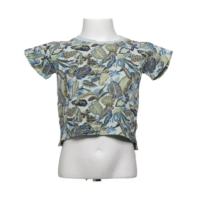T-shirt (Bleu, Vert, Multicolore) de Noa Noa Miniature Élasthane, Coton biologique