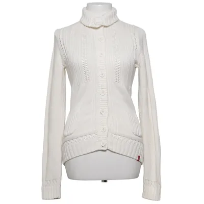 Cardigan (Hvid) fra EDC by ESPRIT Akryl, Bomuld