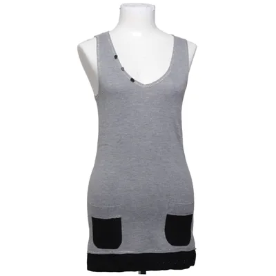 Robe (Gris, Noir) de Lola Espeleta Acrylique, Viscose, Laine