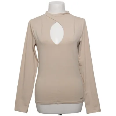 T-shirt à manches longues (Beige) de Oxo Coton, Élasthane