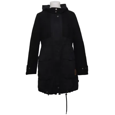 Parka (Schwarz) von WeSC Baumwolle, Nylon, Polyester, Wolle