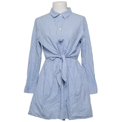 Shirt dress (Blue, White) from By Malina Collection Cotton