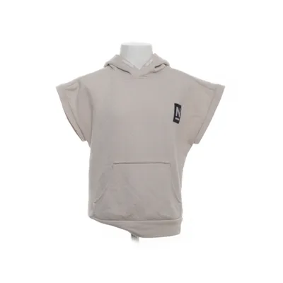 Short sleeve hoodie (Beige) from Name It Cotton, Polyester, Viscose