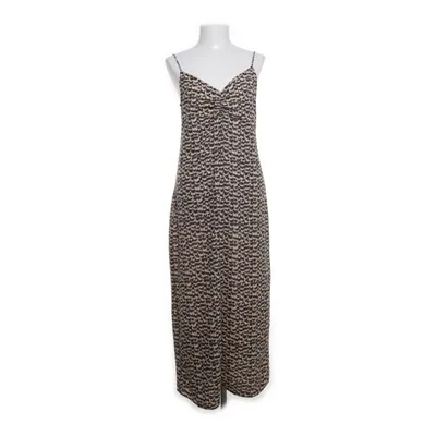 Robe longue (Beige, Noir) de H&M Polyester