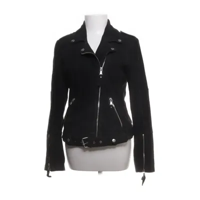 Leren jack (Zwart) van Be Edgy Polyester, Leer