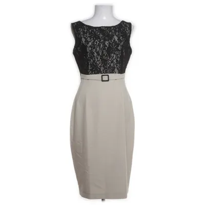 Klänning (Beige, Svart) från Daisy Dapper Bomull, Elastan, Polyester