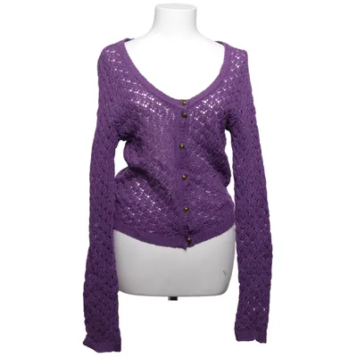 Cardigan (Violet) de Bottega Polyamide, Laine
