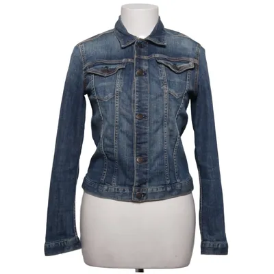 Denim jacket (Blue) from Crocker Cotton, Elastane