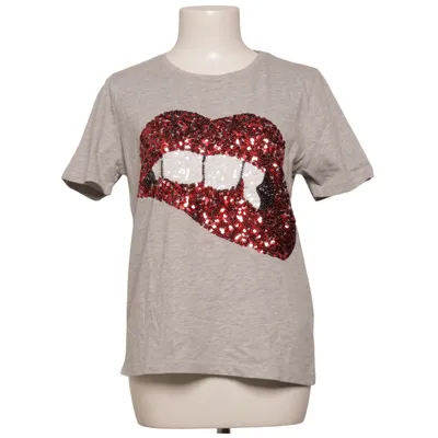 T-shirt (Grå, Rød) fra Soaked in Luxury Bomuld, Polyester