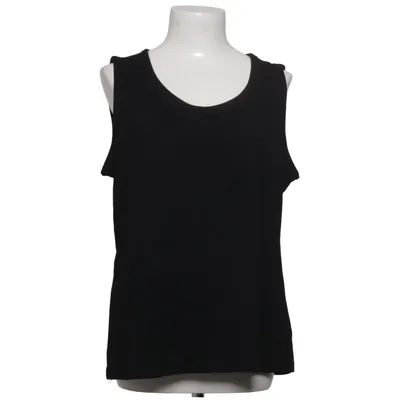 Tank Top (Black) from JM Collection Elastane, Viscose