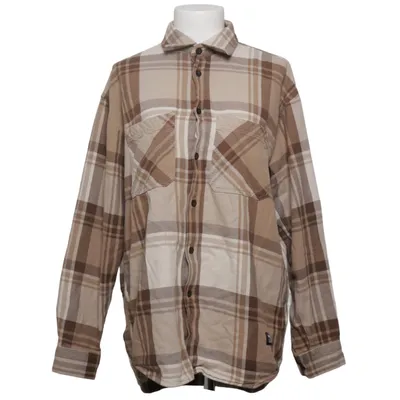 Flannel skjorte (Beige, Brun) fra Dr. Denim Bomuld