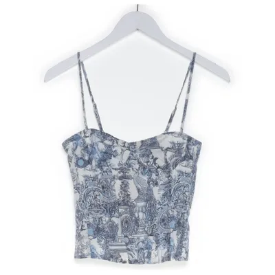 Korsett (Vit, Blå, Flerfärgad) från PrettyLittleThing Polyester