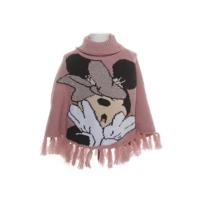 Poncho (Rosa, Svart) från H&M x Disney Akryl, Metallfiber, Polyester