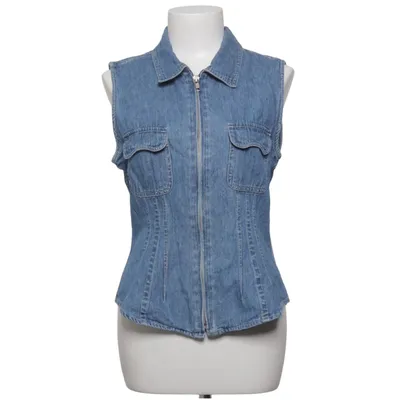 Denim vest (Blue) from Sinclair by KappAhl