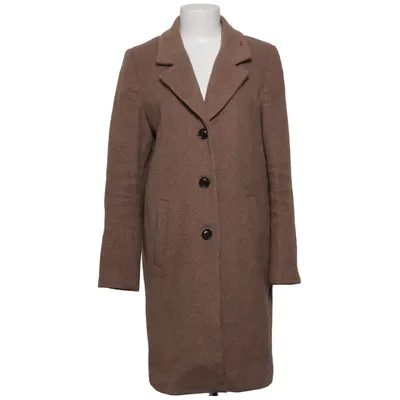 Frakke (Brun) fra Selected Femme Polyester, Uld