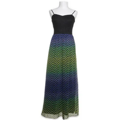 Dress (Black, Multicolored) from Enfocus Studio Elastane, Nylon, Polyester