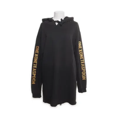 Sweat à capuche (Noir) de Oneteaspoon Coton, Polyester