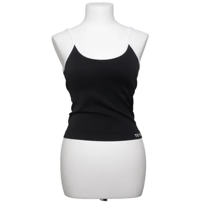 Tank Top (Black, White) from Teveo Elastane, Polyamide