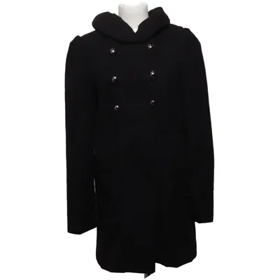 Coat (Black) from BCX Elastane, Polyester, Viscose