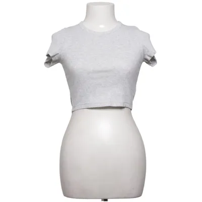 T-shirt (Gris) de Uniqlo Coton, Élasthane